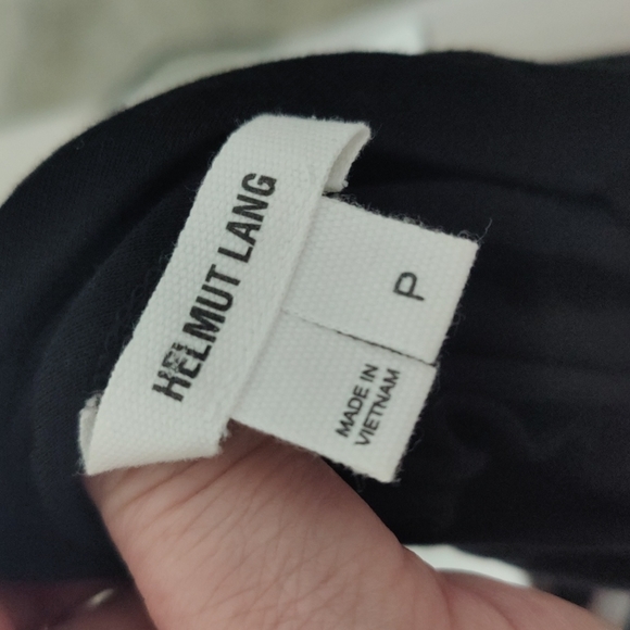 Helmet Lang black ruched dress - Picture 4 of 6